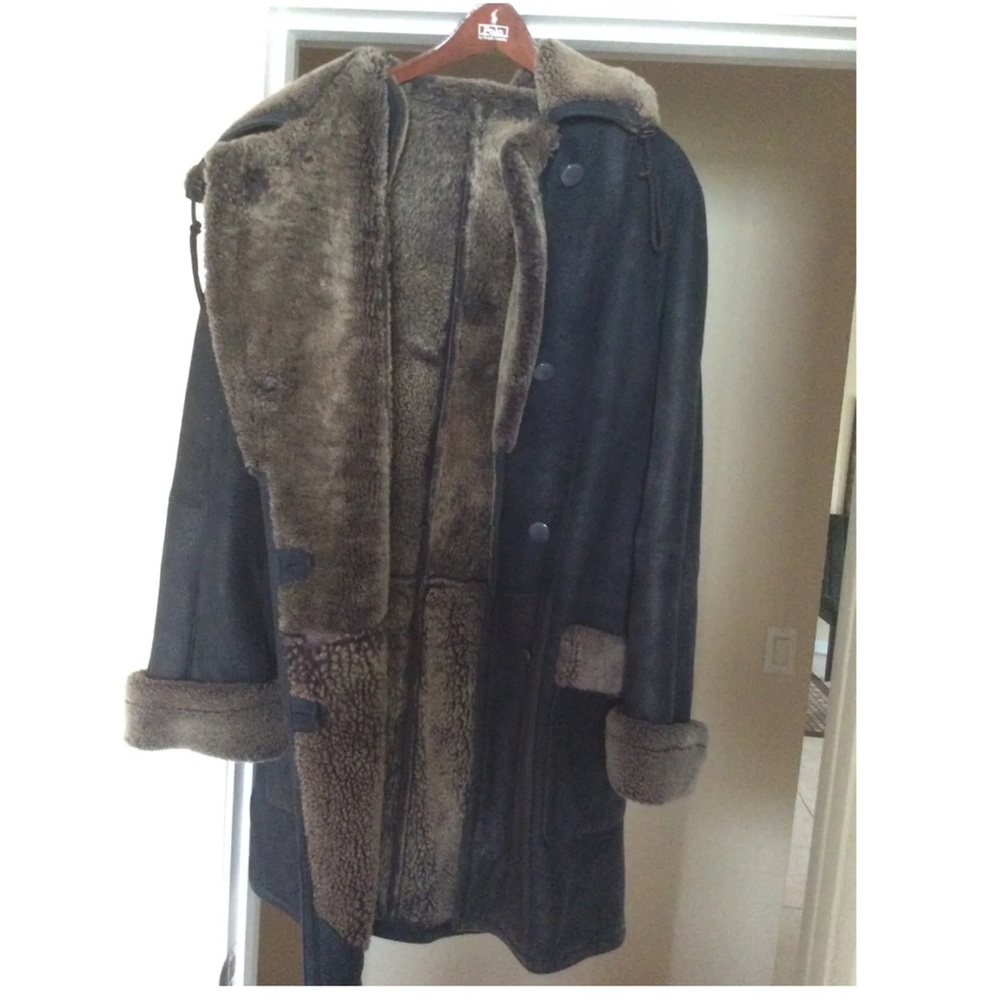 Real LEATHER WINTER COAT